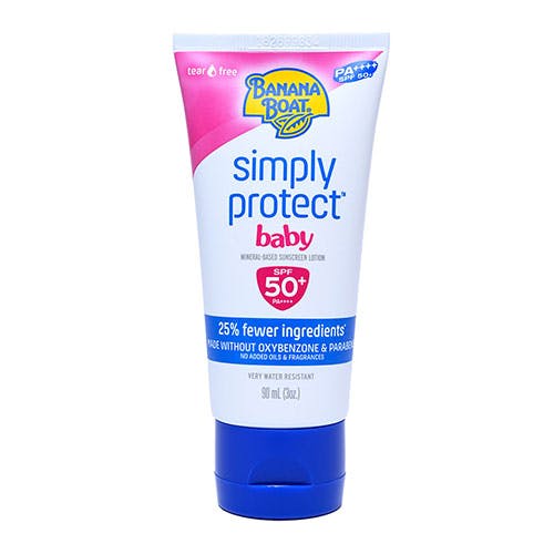Banana Boat Simply Protect Baby Sunscreen Lotion SPF50+ 90ml