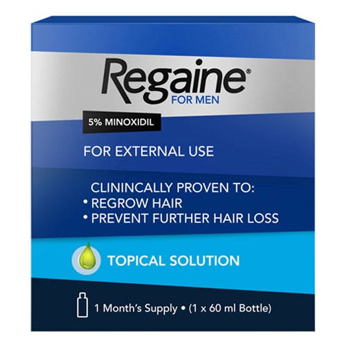 Regaine 5% Minoxidil Scalp Solution for Men 60ml