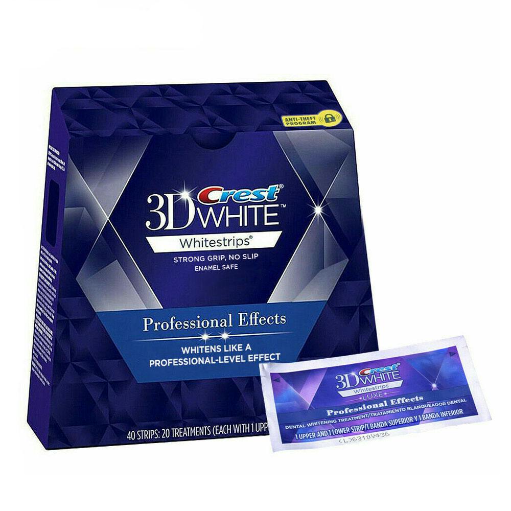 Crest 3D Whitestrips Professional Effects Dental Whitening Kit - 40 Strips (20 Treatments)