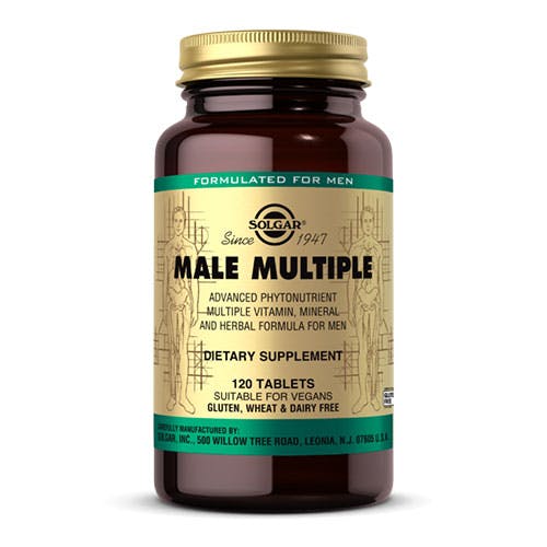 Solgar Male Multiple Vitamin -120 Tablets