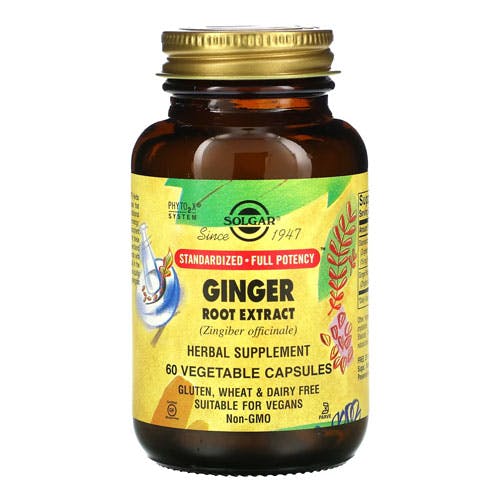 Solgar Ginger Root Extract -60 Capsules