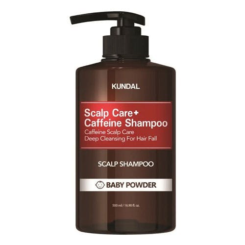 Kundal Scalp Care + Caffeine Baby Powder Shampoo 500ml