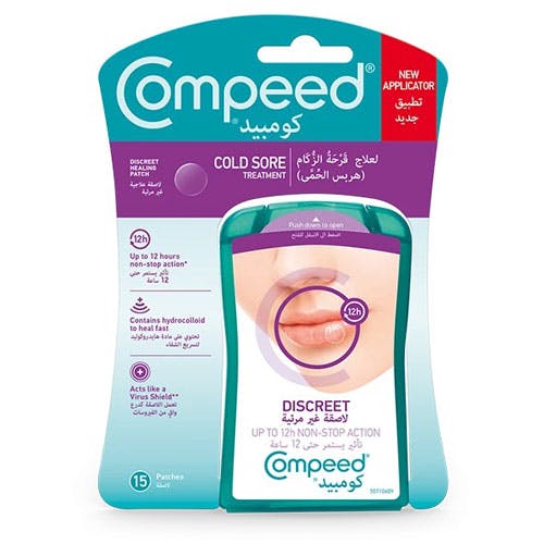Compeed Cold Sore Discreet Healing Patch - Pack of 15