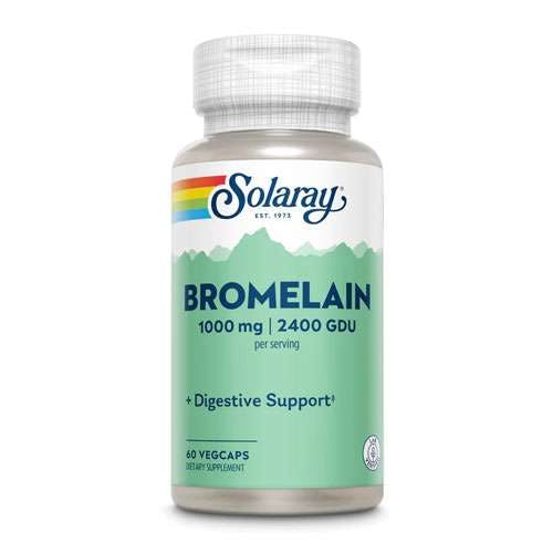 Solaray Bromelain 1000mg -60 Capsules