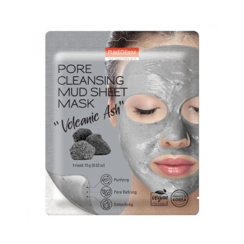 Puredrem Sheet Mask -Pore Cleansing Mud "Volcanic Ash 15gm
