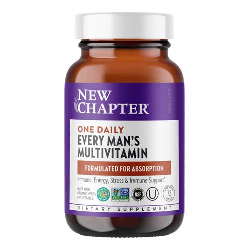 New Chapter Every Man's One Daily Multivitamin - 72 Tablets