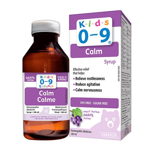 Homeocan Kids 0-9 Calm Syrup 100ml - Grape Flavor