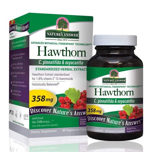 Natures Answer Hawthorn 358mg-60 Capsules