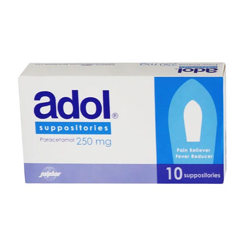 Adol 250mg - 10 Suppositories