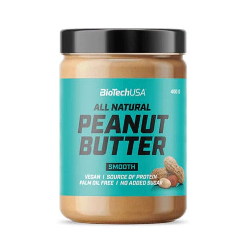 BioTech USA All Natural Peanut Butter 400gm