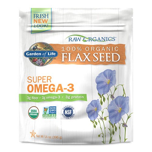 Garden Of Life Raw Organics Flaxseed Super Omega-3 Powder 396gm