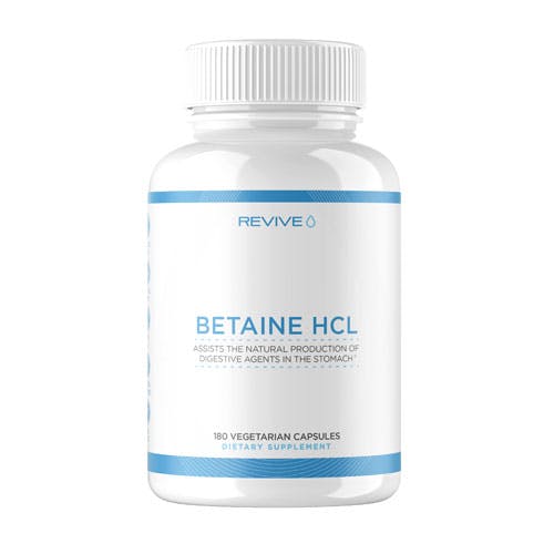 Revive Betaine HCL - 180  Vegetarian Capsules