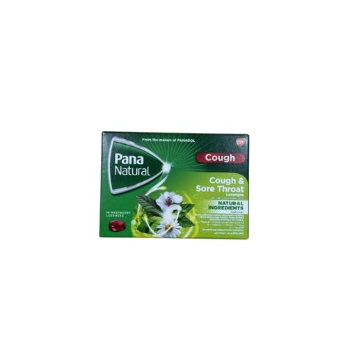 Pana Natural Cough And Sore Throat Lozenges 16s