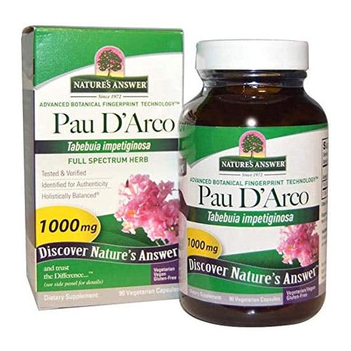 Natures Answer Pau D'Arco 1000mg-90 Capsules