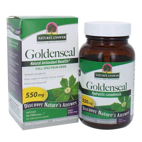 Natures Answer Goldenseal 550mg-50 Capsules