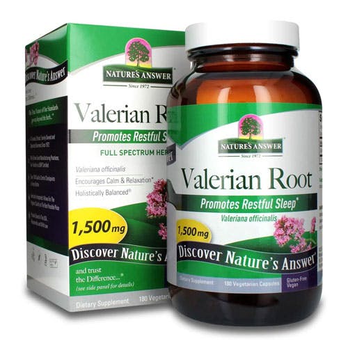 Natures Answer Valerian Root 1500mg-90 Capsules