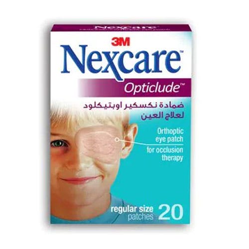 3M Nexcare Opticlude Orthoptic Eye Patch - Regular Size - 20 Patches