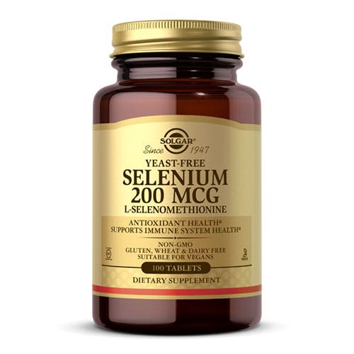 Solgar Yeast Free Selenium 200mcg -100 Tablets