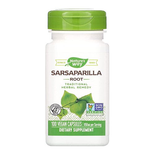 Natures Way Sarsaparilla Root -100 Capsules