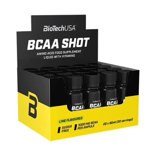 Biotech USA BCAA Shot Lime - 20 x 60 ml.