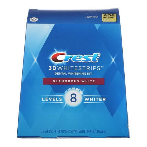 Crest 3D Whitestrips Dental Whitening Kit - 28 Strips (14 Treatments)
