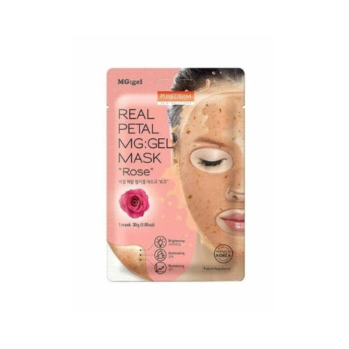 Purederm Real Petal Mg: Gel Mask Rose 30gm