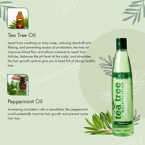 XHC Tea Tree Moisturising Shampoo 400ml