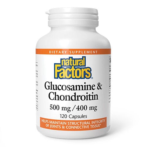 Natural Factors Glucosamine & Chondroitin 120 Capsules
