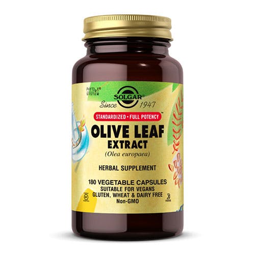 Solgar Olive Leaf Extract -180 Capsules