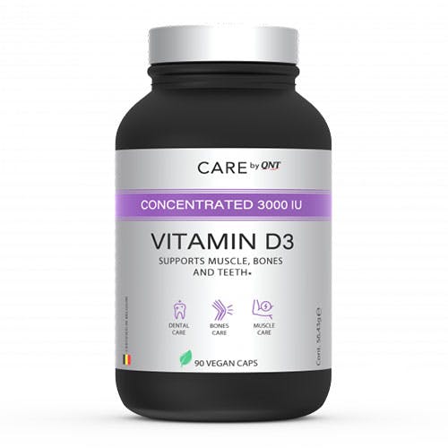 QNT Care Vitamin D3 3000IU - 90 Capsules