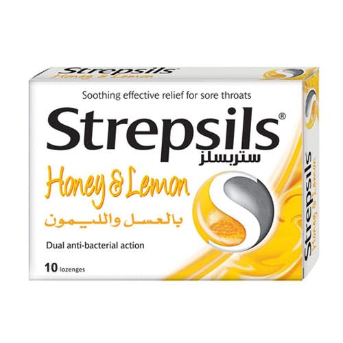Strepsils Honey & Lemon - 10 Lozenges