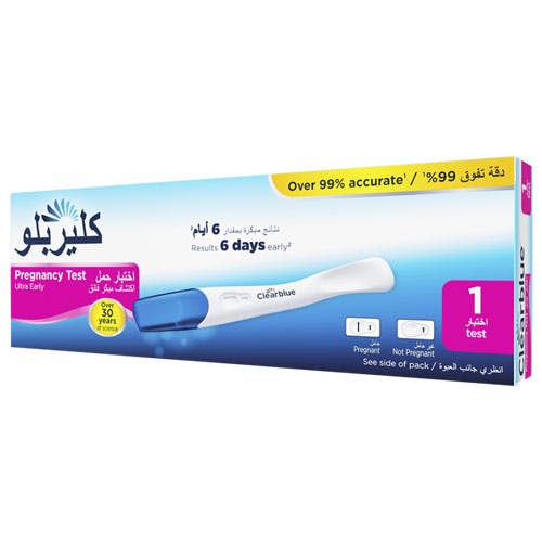 Clearblue Pregnancy Test Ultra Early Detection (6 Days) - 1 Test