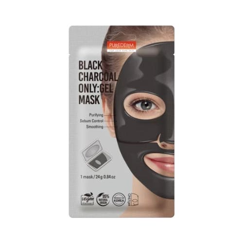 Purederm Black Jelly Face Mask Charcoal Powder 24gm