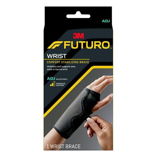 3M Futuro Wrist Comfort Stabilizing Brace (10770) - Adjustable Size - 1 Wrist Brace