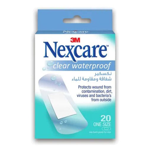3M Nexcare Waterproof Bandages - One Size - 20 Bandages