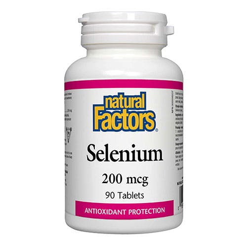 Natural Factors Selenium 200 mcg 90 Capsules