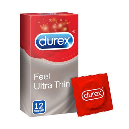 Durex Feel Ultra Thin Condoms - Pack of 12