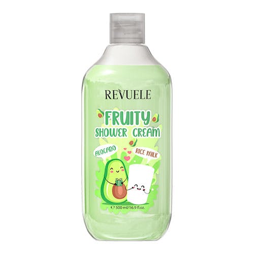 Revuele Fruity Shower Cream with Avocado & Rice Milk 500ml