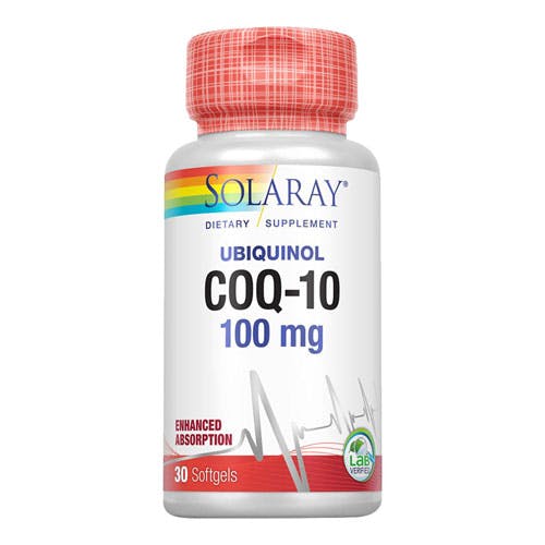 Solaray CoQ10 100mg-30 Softgels