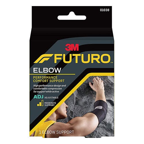 3M Futuro Elbow Performance Comfort Support (01038) - Adjustable Size - 1 Elbow Support