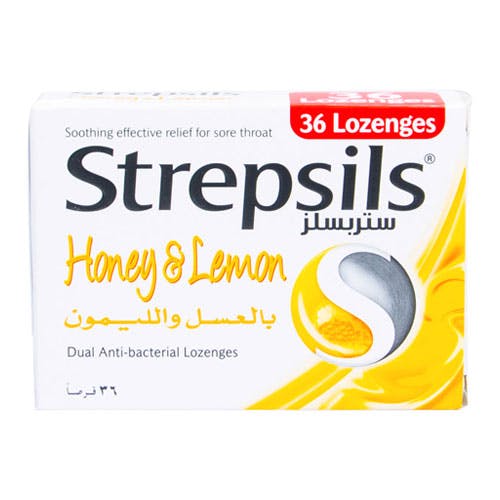 Strepsils Honey & Lemon - 36 Lozenges