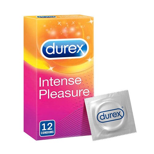 Durex Intense Pleasure Condoms - Pack of 12