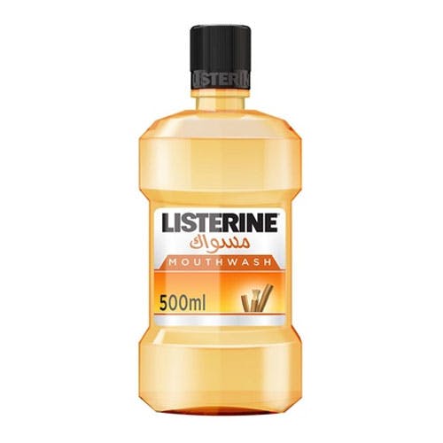Listerine Miswak Antiseptic Mouthwash 500ml