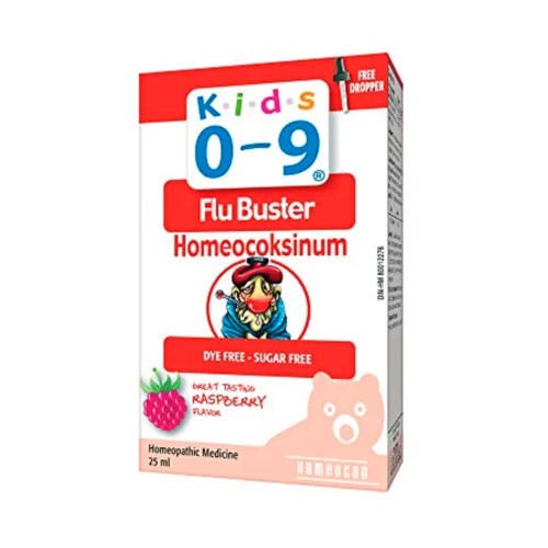 Homeocan Kids 0-9 Flu Buster Oral Solution 25ml - Raspberry Flavor