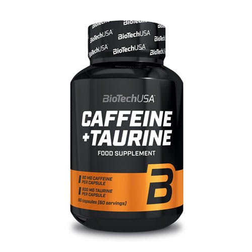 BioTech USA Caffeine + Taurine - 60 Capsules