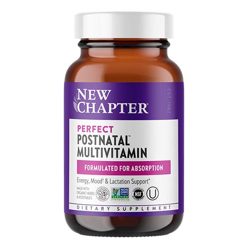 New Chapter Perfect Postnatal Multivitamin - 96 Tablets