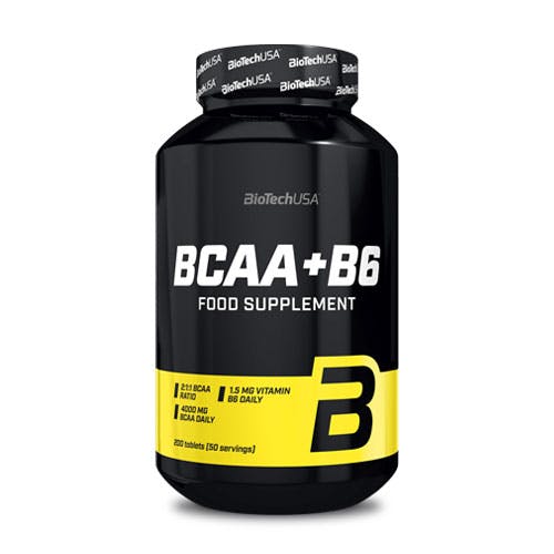 BioTech USA BCAA + B6 - 200 Tablets
