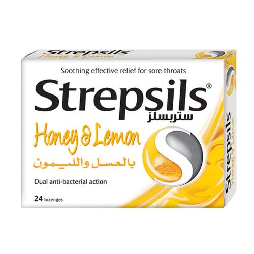 Strepsils Honey & Lemon - 24 Lozenges