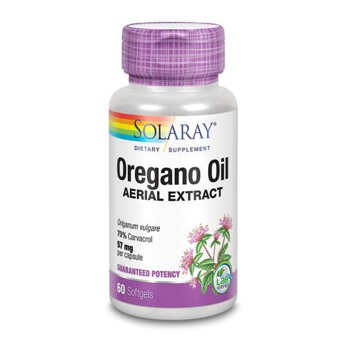 Solaray Oregano Oil Aerial Extract 57mg-60 Softgels
