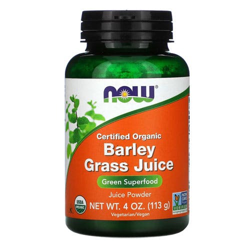 Now Organic Barley Grass Juice Powder 113gm